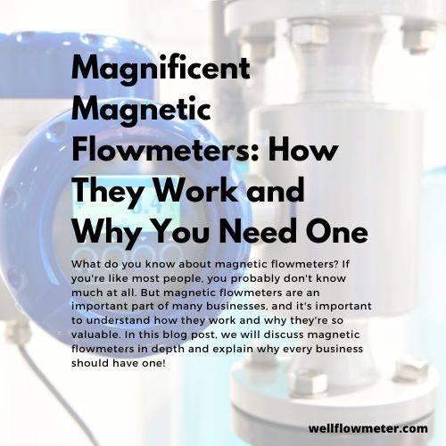 Flowmeter โฟลมิเตอร์ WELL Magnetic Flowmeters